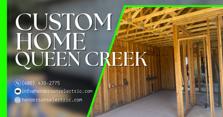 CUSTOM HOME BUILD QUEEN CREEK
